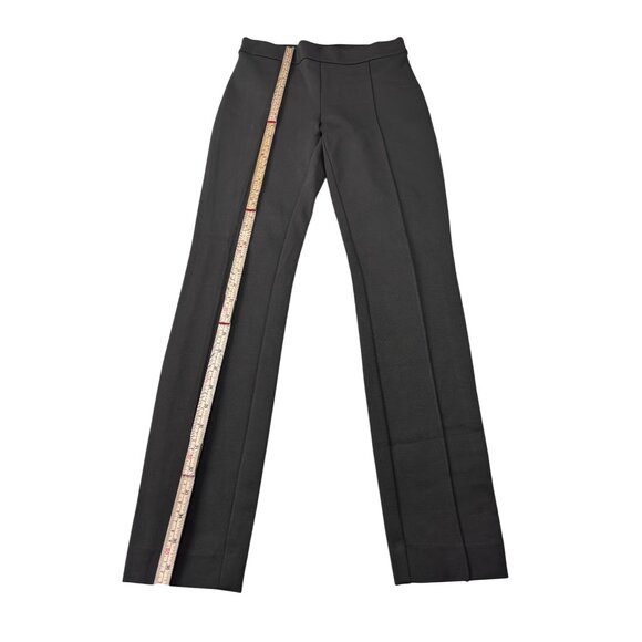 H&M Womens Olive Trousers XS Viscose Blend Straight Leg Made In Bangladesh - Picture 3 of 11